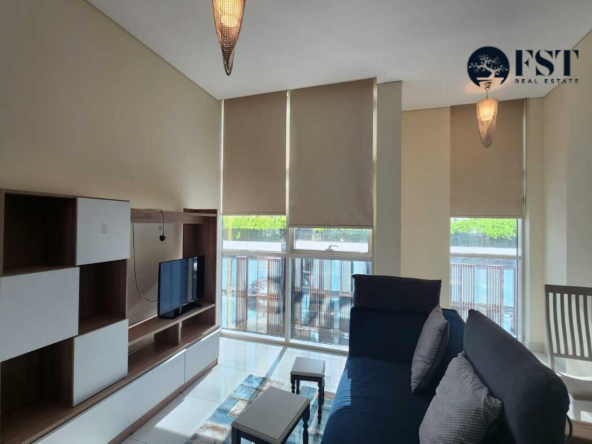 Bright 1 Bed | High Floor | Fully Furnished