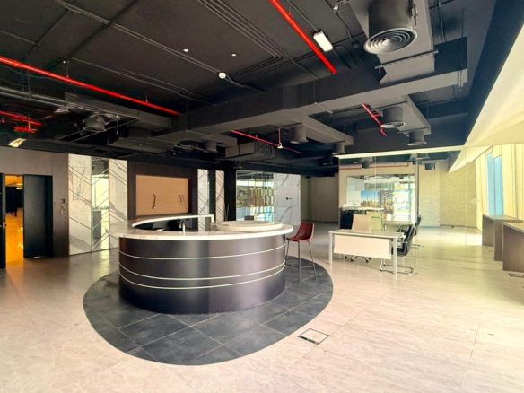 Fitted Office for Rent in The Opus Business Bay | Canal View