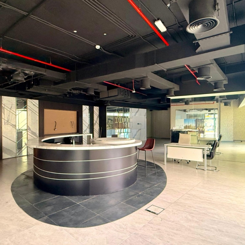 Fitted Office for Rent in The Opus Business Bay | Canal View