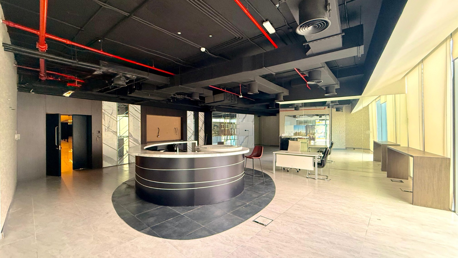 Fitted Office for Rent in The Opus Business Bay | Canal View