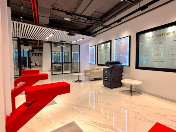 Luxury Office for Rent in The Opus Business Bay | Canal View